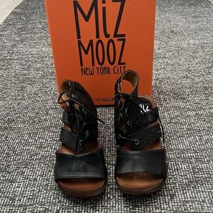 Brand New Miz Mooz Wedge Sandal